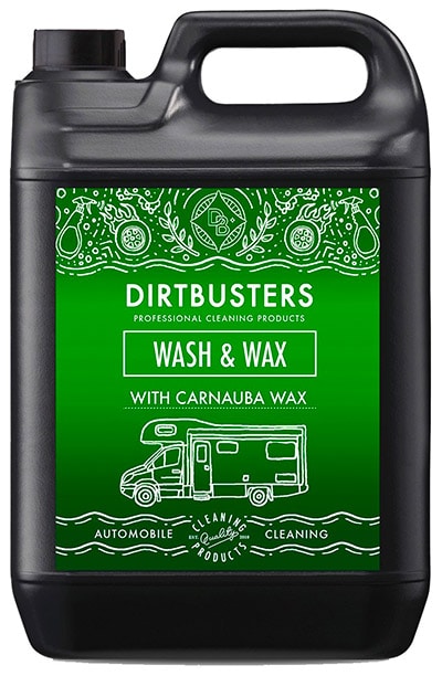 Dirtbusters Premium Caravan Motor-home Wash and Wax