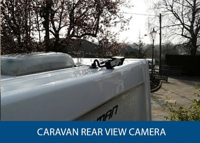 caravan rear view camera
