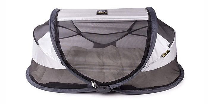 Mini travel cot clearance for caravan