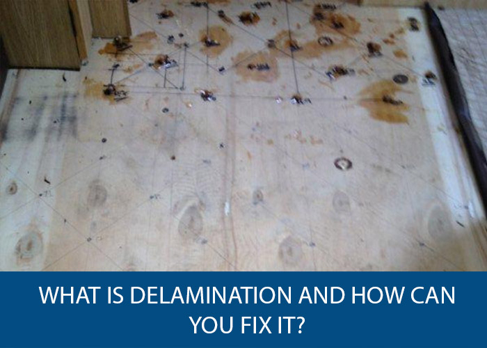 what is delamination and how can you fix it