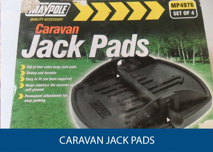 caravan jack pads