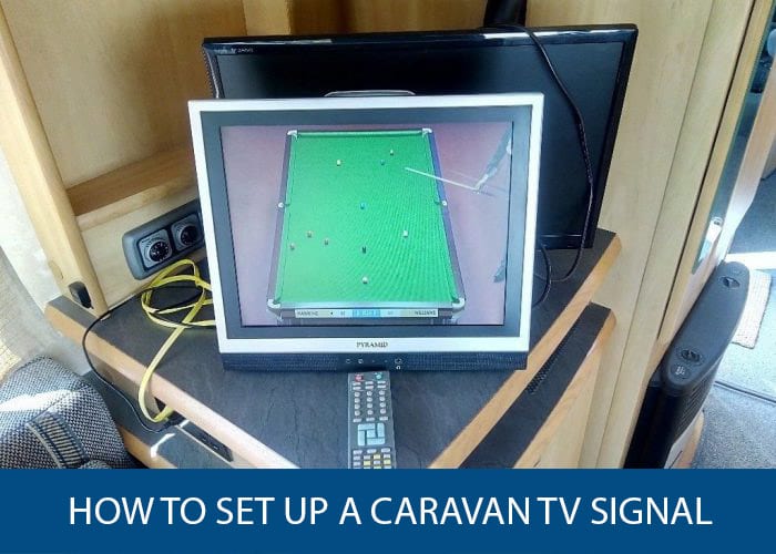how to set up a caravan tv signal