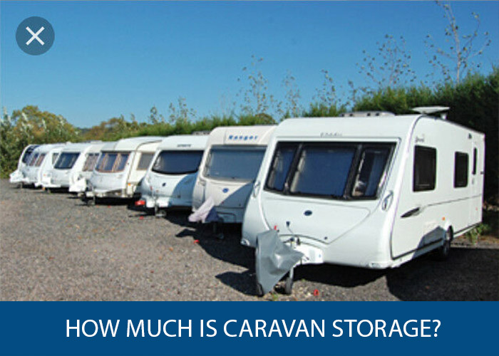 how much is caravan storage