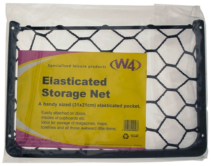 elasticated net for caravan storage