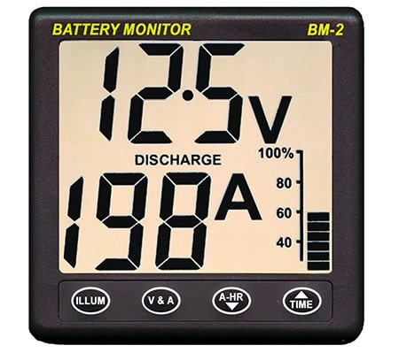 Nasa Marine Instruments Clipper Bm2-12 Battery Monitor