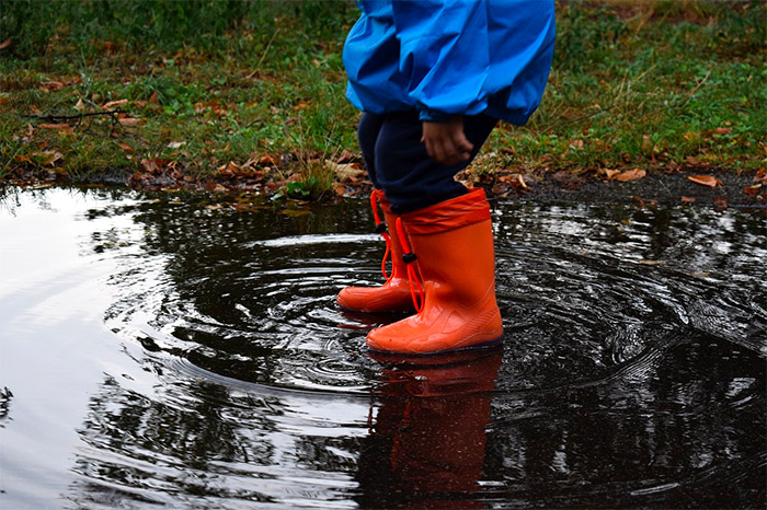 prepared for wet weather