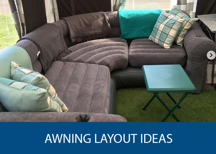 Caravan Awning Layout Ideas