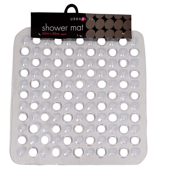 Square Non-Slip Deluxe Bath / Shower Mat