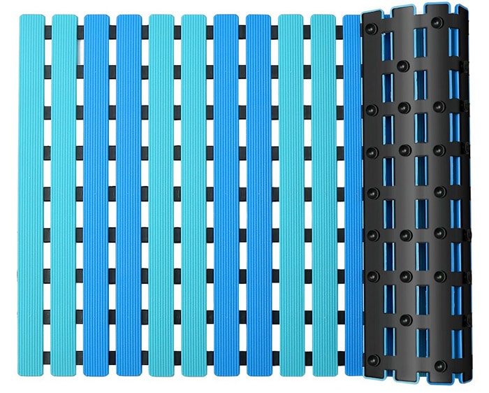 YISUN Non-Slip Shower Mat with Suction Cups