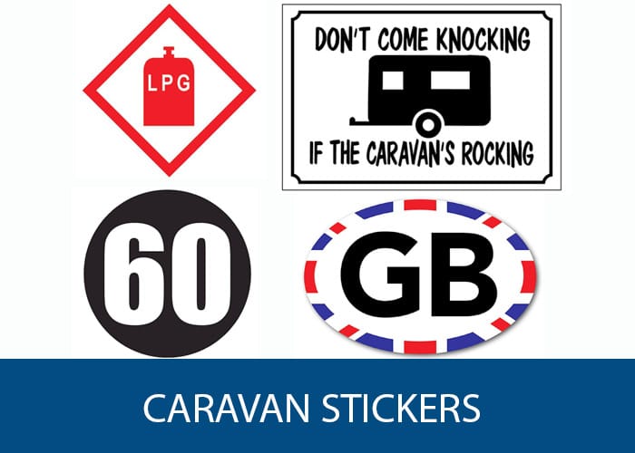caravan stickers