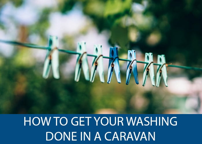 How to Get Your Washing Done When in a Caravan