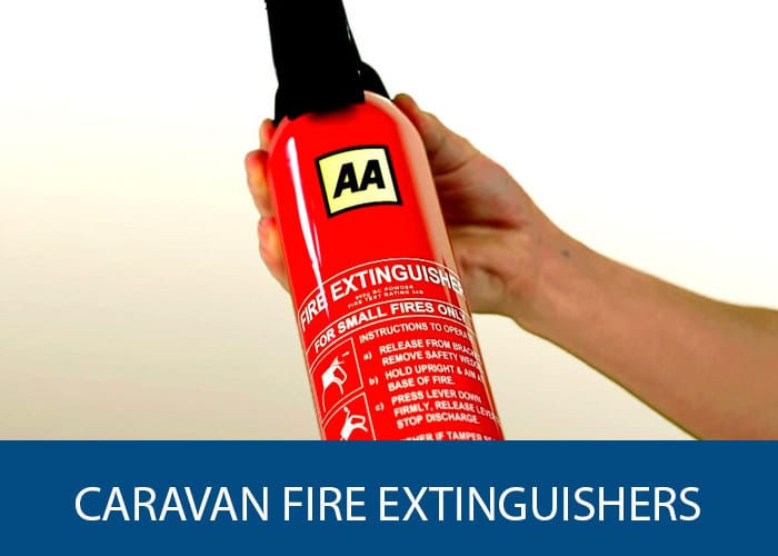 caravan fire extinguishers