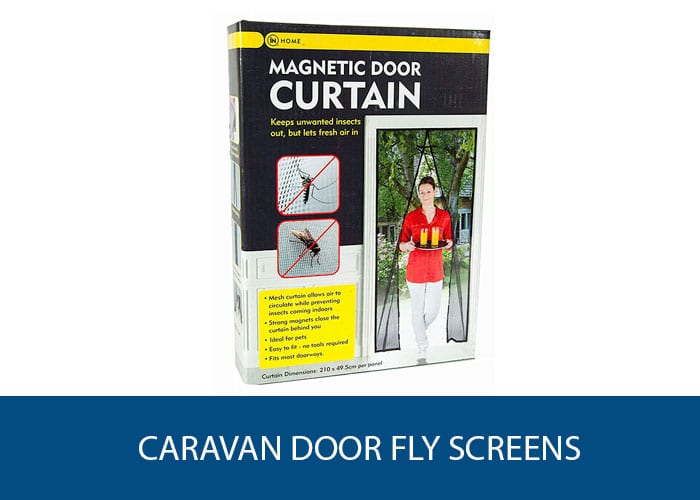 caravan fly door screen