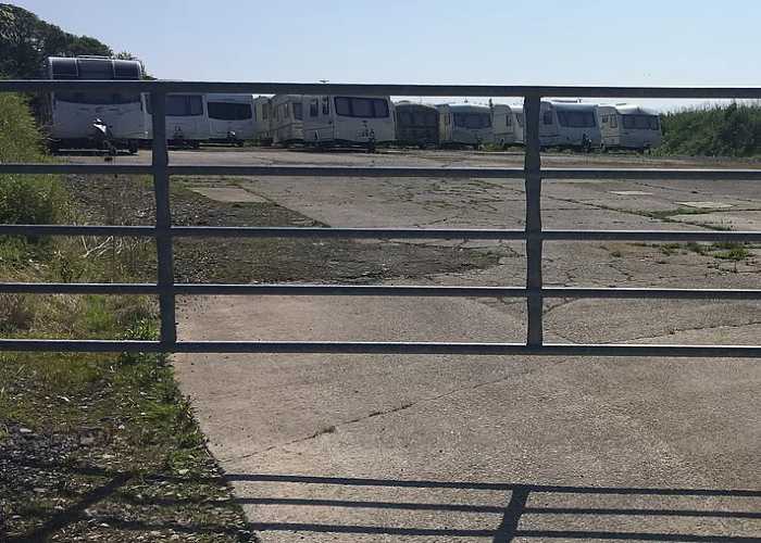 Caravan Storage at Portesham Dairy Farm