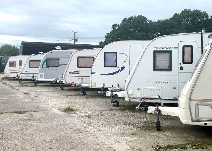 Caravan Storage at The Dorset Hideaway