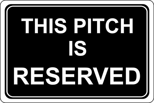 this pitch is reserved