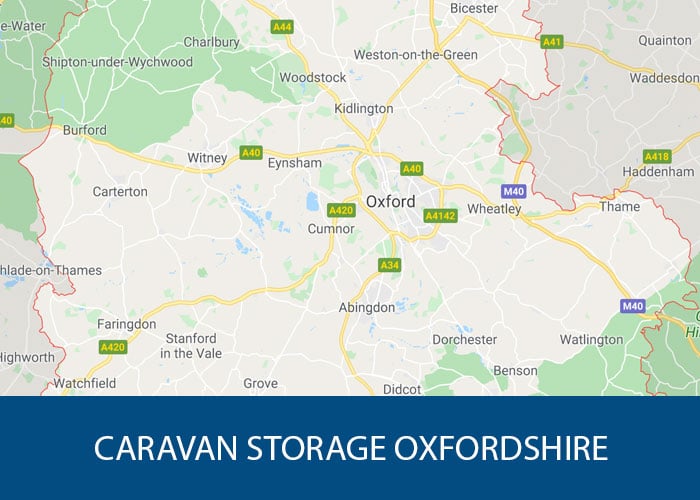 caravan storage oxfordshire